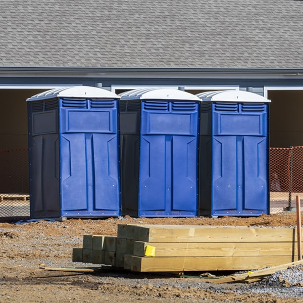 can i customize the exterior of the porta potties with my event logo or branding in Youngsville Pennsylvania